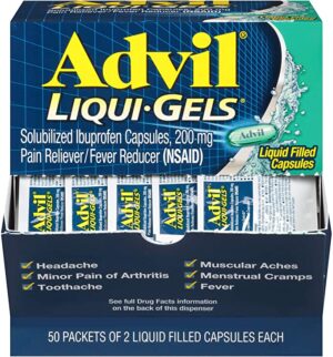Advil Liqui Gels 2pk 50ct